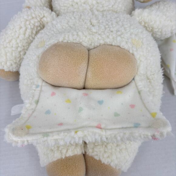 Matchbox Need a Littles Lamb Sheep Plush Pacifier Blanket Bare Bottom VTG 1985 - Picture 9 of 10